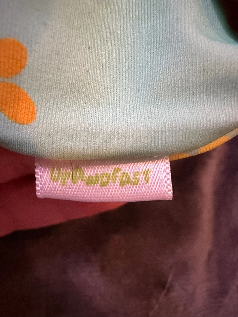 Girls' Floral Long-Sleeve One-Piece Swimsuit in Mint with Pink & Yellow Flowers